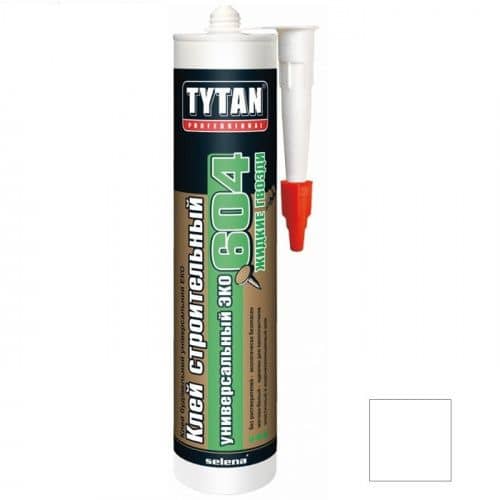 Купить Монтажный клей ЖИДКИЕ ГВОЗДИ Tytan Professional №604 ЭКО строительный супер-белый 440 г по низкой цене