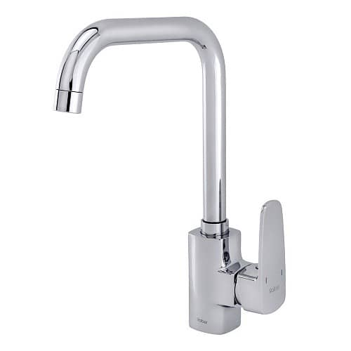 Купить Смеситель Raiber Quattro R6004 для кухни, однорычажный, боковой по низкой цене