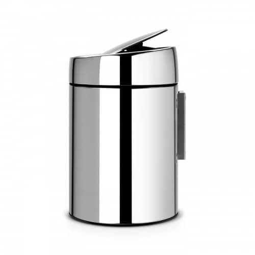 Купить Бак Brabantia Slide Bin мусорный, стальной полированный, 5 л по низкой цене
