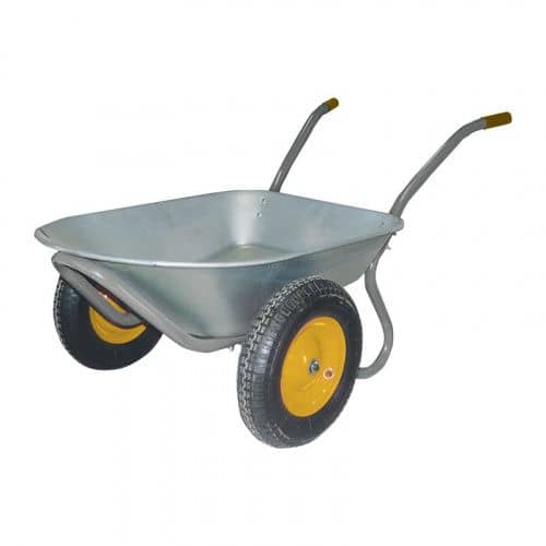 Купить Тачка строительная 2-колеснная Biber 78 л по низкой цене