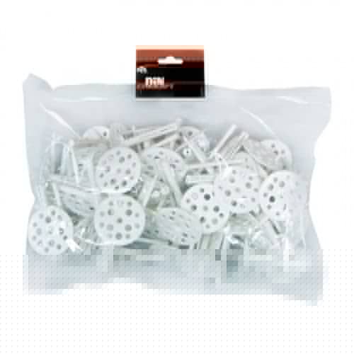 Купить Дюбель-гвоздь для изоляции 10x200 с пластиковым гвоздем (25 шт) по низкой цене