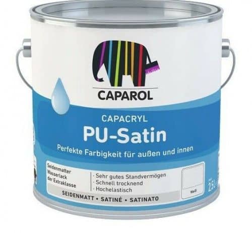Купить Эмаль Caparol PU Satin полиуретановая 0,7 л по низкой цене