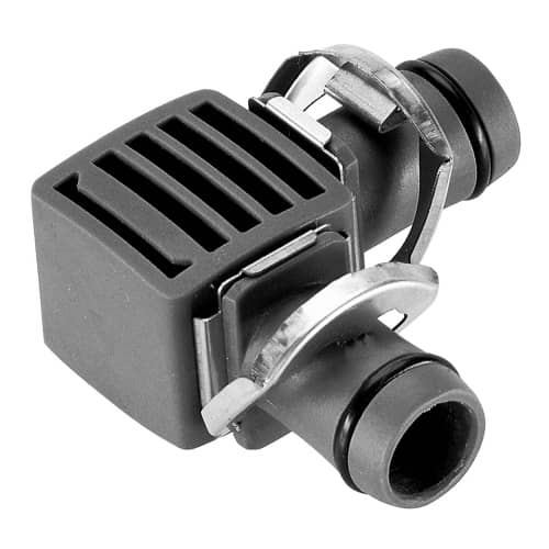 Купить Соединитель L-образный для капельной линии 13 мм 2 шт Gardena по низкой цене