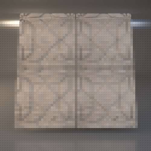 3D панель стеновая Relieffo Geometry (Ясень) Д033Я 600х600х30 мм