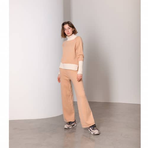 Купить Костюм Lara F06226ABSU бежевый по низкой цене