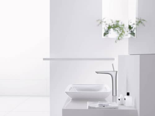 Купить Смеситель Hansgrohe PuraVida 15074400 для раковины, рычажный по низкой цене
