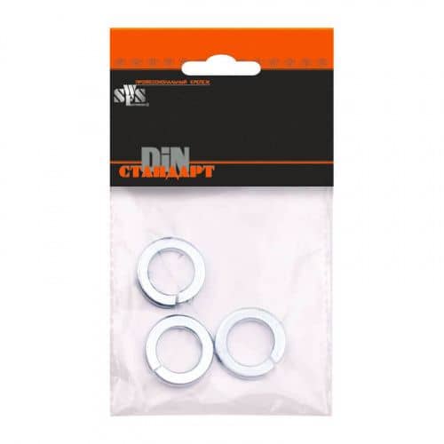 Купить Шайба гроверная М3 (40 шт) пакетик по низкой цене