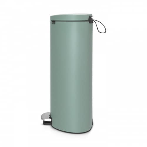 Купить Бак Brabantia FlatBack+ мусорный, минерально-мятный, 30 л по низкой цене