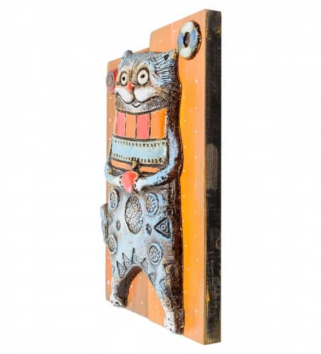 Купить KK-522 Панно КоКо Шамель "Кот" шамот по низкой цене