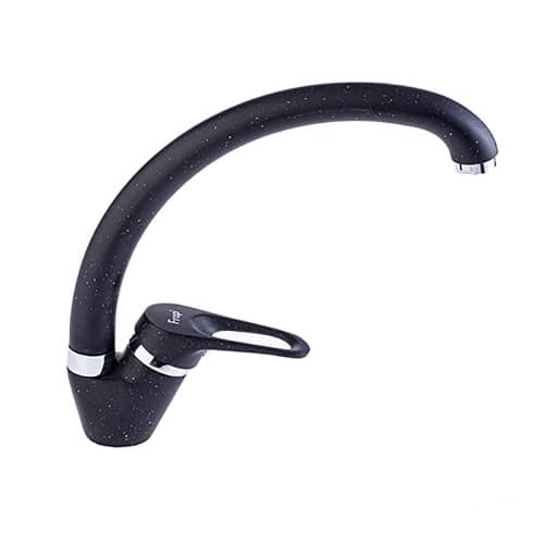 Купить Смеситель для кухни Frap F4113-7 чёрный по низкой цене