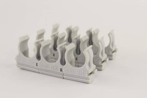 Купить Крепеж-клипса IEK CF16 для труб по низкой цене