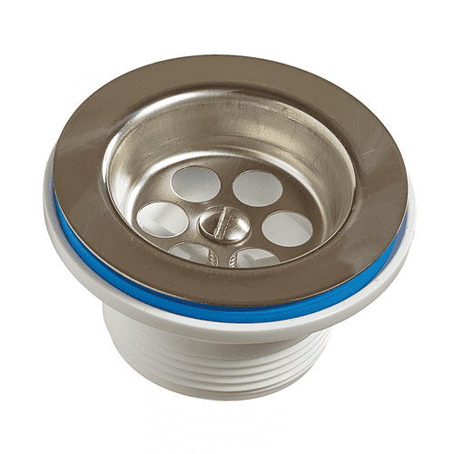 Купить Выпуск Orio А-4004-02 для раковины и мойки, 1 1/2", с нержавеющей решеткой, d=70 мм по низкой цене
