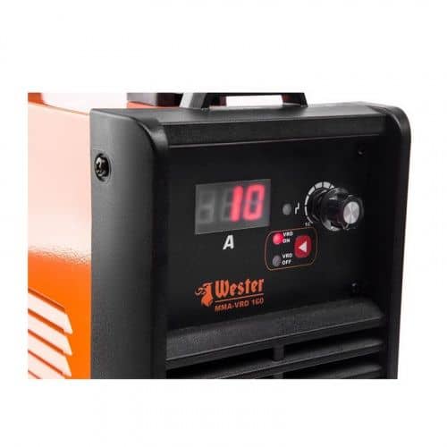 Купить Инвертор Wester сварочный MMA-VRD 160 (10-160A, 120-260B, 7,4кВА, ПВ 70% 1,6-4 мм) по низкой цене