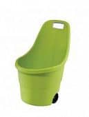 Купить Тележка Keter EASY GO садовая, светло-зеленая, 55 л по низкой цене