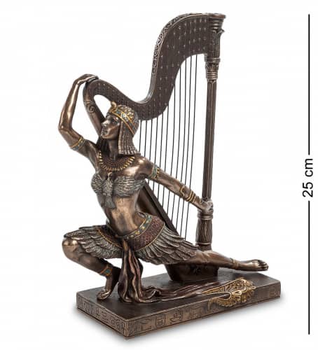 Купить Статуэтка Veronese Египтянка с арфой WS-448 по низкой цене