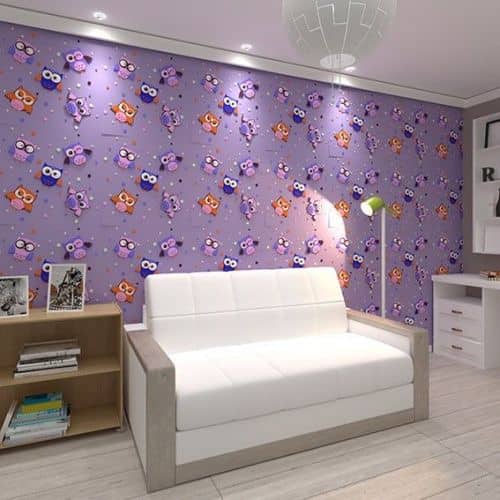 3D панель стеновая Relieffo Flights Bird 003 из пенополиуретана 600х600х22,5 мм