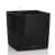 Купить Кашпо Lechuza Cube Premium Complete black high gloss 50х50x50 см по низкой цене