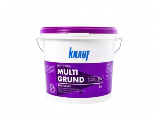 Купить Грунтовка Knauf мультигрунд универсальная 5 кг по низкой цене
