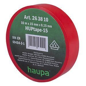 Купить Изолента ПВХ 19мм (рул.20м) d74мм красн. HAUPA 263852 по низкой цене