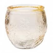 Купить Подсвечник Лизи (стекло), D8.9xH8.3cм, цв.микс по низкой цене