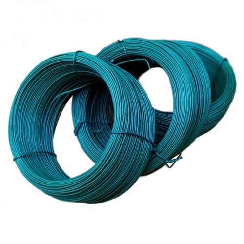 Купить Проволока вязальная ПВХ синяя по низкой цене