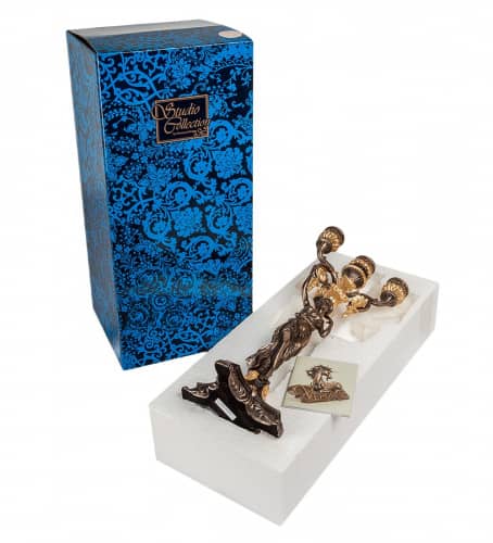 Купить Канделябр Veronese Девушка WS-690/2 в древнеримском стиле по низкой цене