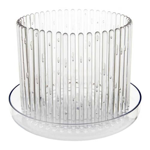 Купить Горшок для орхидеи с поддоном Корона d13 см микс по низкой цене