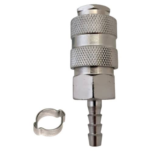 Купить Муфта соединительная Fubag елочка 6 мм, рапид с обжимным кольцом 6х11 мм по низкой цене