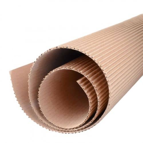 Купить Картон гофрированный, двухслойный, 1,05x23,8 м, 25 м2 по низкой цене