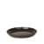 Купить Поддон керамический d11,5 см темно-коричневый по низкой цене