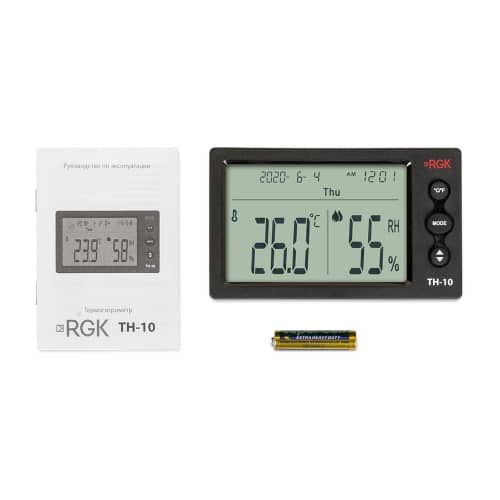 Купить Термогигрометр RGK TH-10 по низкой цене