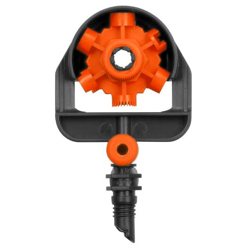 Купить Микродождеватель шестипозиционный регулируемая дальность полива 2 шт Gardena по низкой цене