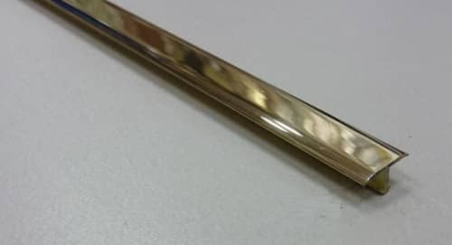 Купить Профиль V.V.A-L-TG26 PRO латунный Т-образный 2700х26х9 мм по низкой цене