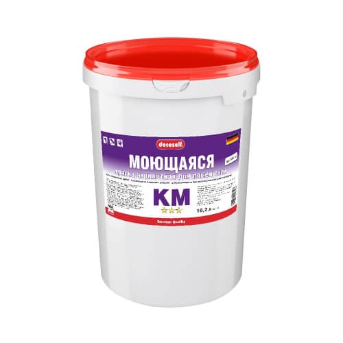 Купить Краска PUFAS Decoself для стен и потолков, в/д, моющаяся 15 л по низкой цене