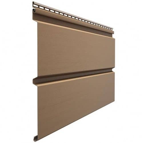 Купить Сайдинг Docke Premium Брус D6S Капучино, виниловый, 3660 мм для наружной отделки дома по низкой цене
