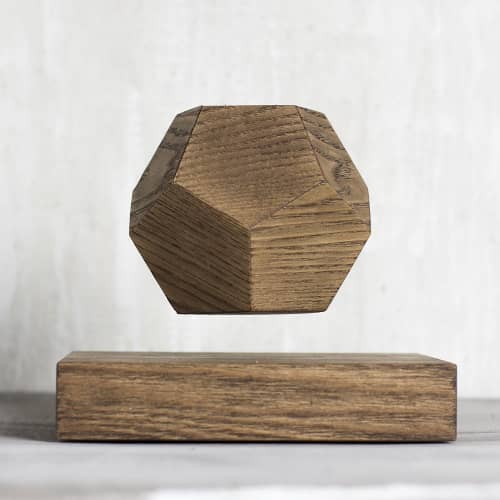 Купить Горшок Levitera левитирующий, темный по низкой цене