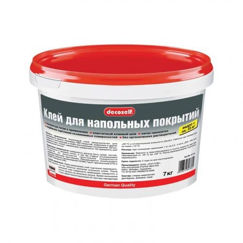 Купить Клей PUFAS Decoself для напольных покрытий 7 кг по низкой цене