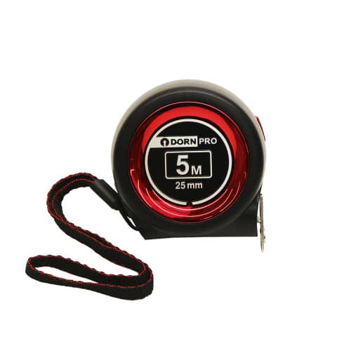 Купить Рулетка с автостопом DORN PRO магнитная 5 м х 25 мм нейлоновое покрытие по низкой цене