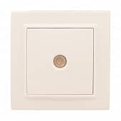 Купить Розетка ТВ EKF Минск бежевая по низкой цене