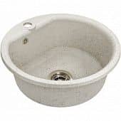 Купить Мойка GranFest Smart GF-SM 435 кухонная композитная белая D432 мм по низкой цене