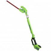 Купить Кусторез Greenworks G40PH51 аккумуляторный телескопический без аккумулятора и зарядного устройства по низкой цене
