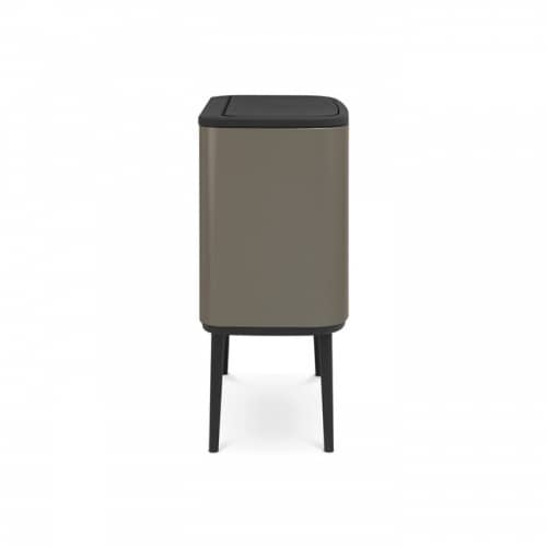 Купить Бак Brabantia Touch Bin Bo мусорный, платиновый, 36 л по низкой цене