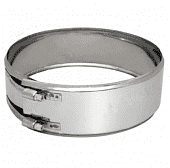 Купить Хомут Eco Flue соединительный для сэндвич дымохода нержавеющая сталь 0,5 мм D230 мм по низкой цене