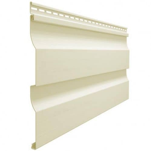 Купить Сайдинг Docke Premium Корабельный брус D4.5D Сливки, виниловый, 3660 мм для наружной отделки дома по низкой цене