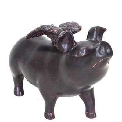 Купить Статуэтка  Evergreen свинка малая по низкой цене