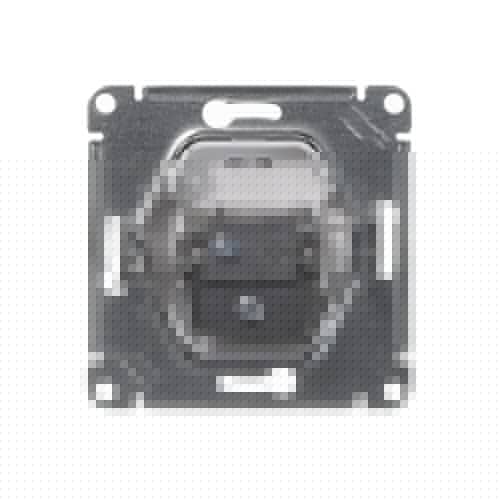 Купить ТВ-розетка Schneider Electric Глосса оконечная без рамки белая по низкой цене