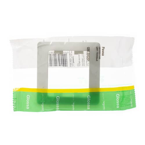 Купить Рамка Schneider Electric Глосса 1 пост бежевая по низкой цене