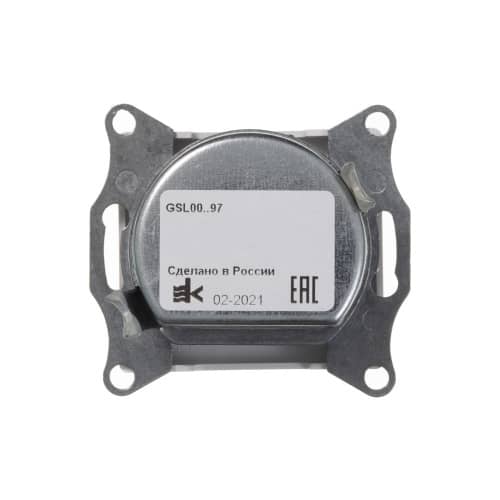 Купить Розетка ТV-SAT Schneider Electric Глосса оконечная без рамки белая по низкой цене