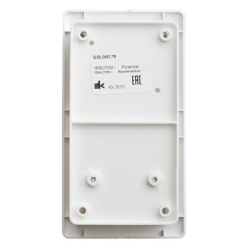 Купить Выключатель трёхклавишный + розетка Schneider Electric Глосса с рамкой без заземления белый по низкой цене