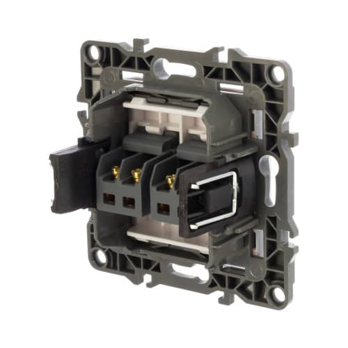 Купить Розетка аудио двойная ЭРА двойная без рамки белая по низкой цене